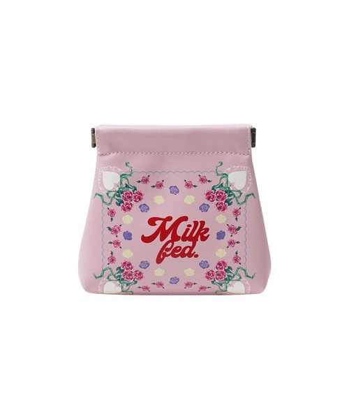 MILKFED.（ミルクフェド）の「FLOWER PATTERN SPRING POUCH（ポーチ・レディース・オフホワイト/ライトピンク/ライトブルー・ONE SIZE）」の8枚目の写真