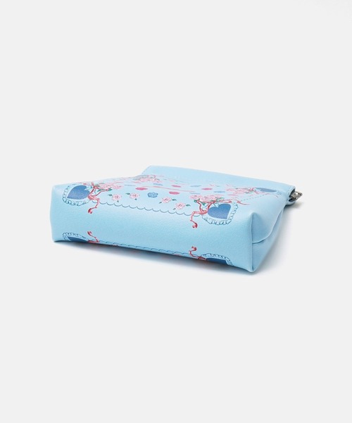 MILKFED.（ミルクフェド）の「FLOWER PATTERN SPRING POUCH（ポーチ・レディース・オフホワイト/ライトピンク/ライトブルー・ONE SIZE）」の11枚目の写真