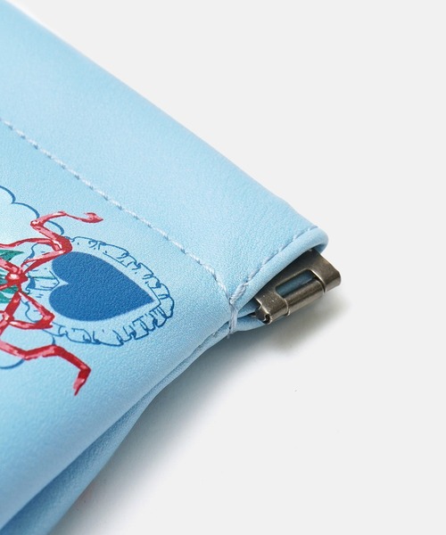 MILKFED.（ミルクフェド）の「FLOWER PATTERN SPRING POUCH（ポーチ・レディース・オフホワイト/ライトピンク/ライトブルー・ONE SIZE）」の13枚目の写真