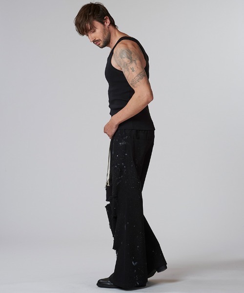 NO ID.（ノーアイディ）の「mta571-ﾌﾗｲｽﾀﾝｸﾄｯﾌﾟ（タンクトップ・メンズ・グレー/ブラック/ホワイト・2/1）」の9枚目の写真