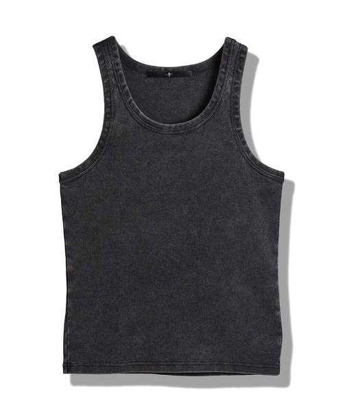 NO ID.（ノーアイディ）の「mta571-ﾌﾗｲｽﾀﾝｸﾄｯﾌﾟ（タンクトップ・メンズ・グレー/ブラック/ホワイト・2/1）」の6枚目の写真