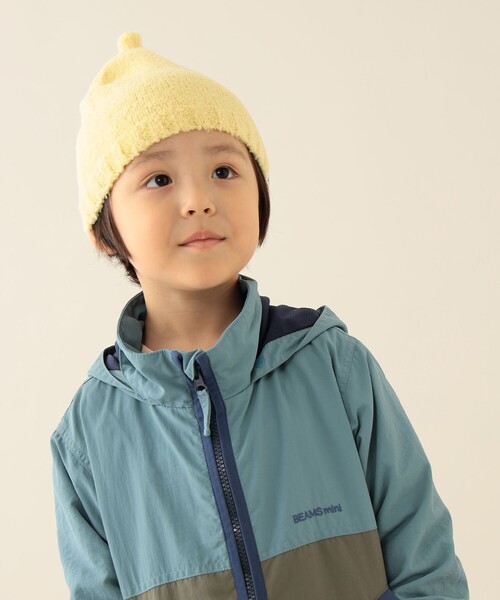 BEAMS mini（ビームスミニ）の「マシュマロ ビーニー 2025FW（ニットキャップ/ビーニー・キッズ・レッド系その他4/イエロー系その他3/グレー・S(50-52㎝)/M(52-54㎝)）」の5枚目の写真