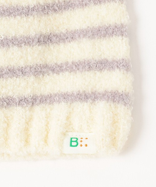 BEAMS mini（ビームスミニ）の「マシュマロ ビーニー 2025FW（ニットキャップ/ビーニー・キッズ・レッド系その他4/イエロー系その他3/グレー・S(50-52㎝)/M(52-54㎝)）」の7枚目の写真