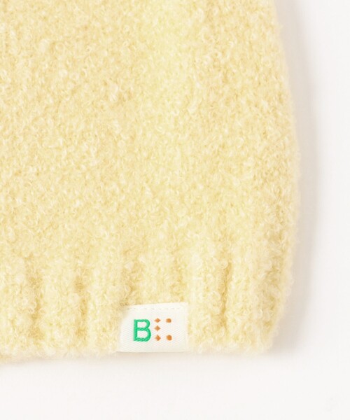 BEAMS mini（ビームスミニ）の「マシュマロ ビーニー 2025FW（ニットキャップ/ビーニー・キッズ・レッド系その他4/イエロー系その他3/グレー・S(50-52㎝)/M(52-54㎝)）」の4枚目の写真