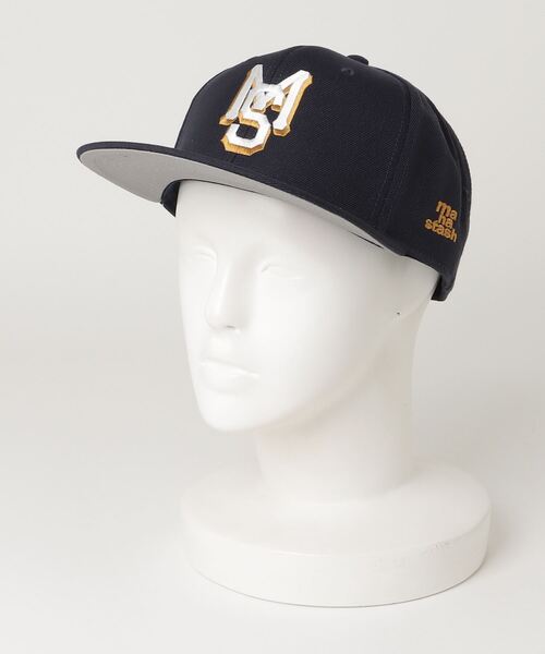 MANASTASH（マナスタッシュ）の「MANASTASH/マナスタッシュ  SNAPBACK/スナップバック（キャップ・メンズ・ブルー/その他/ネイビー・F）」の2枚目の写真