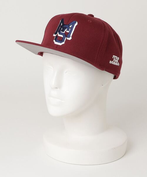 MANASTASH（マナスタッシュ）の「MANASTASH/マナスタッシュ  SNAPBACK/スナップバック（キャップ・メンズ・ブルー/その他/ネイビー・F）」の3枚目の写真
