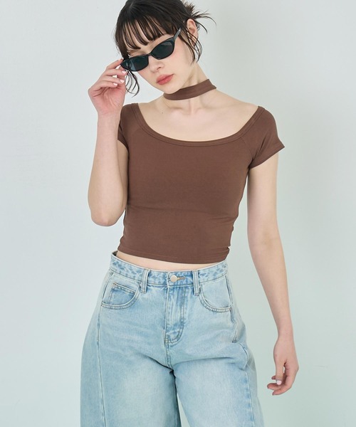 最新入荷商品一覧 | チョーカー風トップス（Tシャツ/カットソー）｜ANAP（アナップ スキー