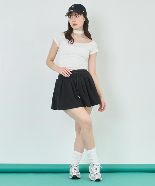 ANAP(アナップ)の「チョーカー風トップス(Tシャツ/カットソー・レディース・ホワイト/ブラウン/ブラック・FREE)」の17枚目の写真