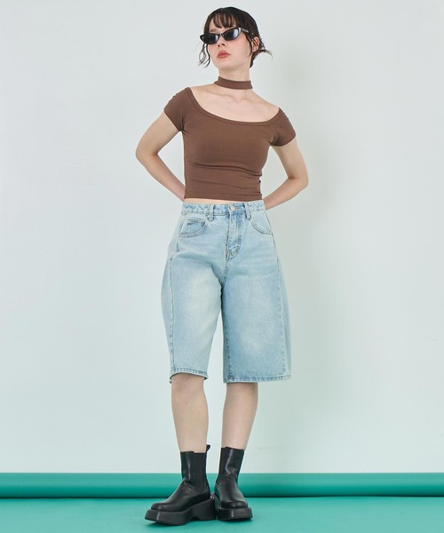 セール】チョーカー風トップス（Tシャツ/カットソー）｜ANAP