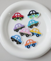 hymy(ヒュミュ)の【 hymy-ヒュミュ- 】 カラフル デザイン ハート/車 ワッペン ( 8枚セット )_(その他雑貨)