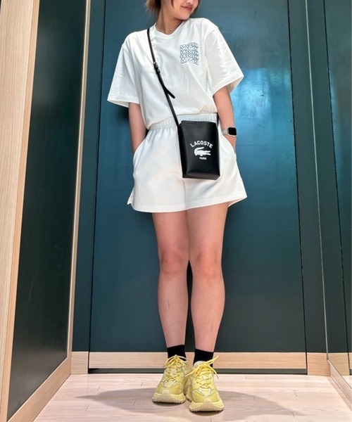 LACOSTE(ラコステ)の「ステンシルバックプリントTシャツ(Tシャツ/カットソー・メンズ・オフホワイト/ダークブルー・2/4/3/5)」の20枚目の写真