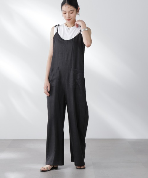 RITA ROW(リタロウ)の「RITA ROW/BEAM JUMPSUIT(つなぎ/オールインワン・レディース・ブラック・S)」の14枚目の写真