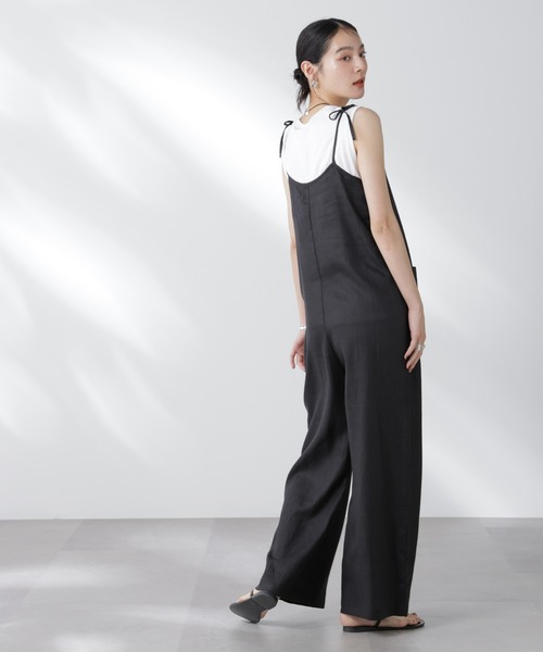 RITA ROW(リタロウ)の「RITA ROW/BEAM JUMPSUIT(つなぎ/オールインワン・レディース・ブラック・S)」の5枚目の写真