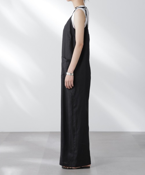 RITA ROW(リタロウ)の「RITA ROW/BEAM JUMPSUIT(つなぎ/オールインワン・レディース・ブラック・S)」の7枚目の写真