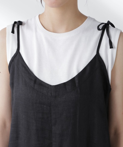 RITA ROW(リタロウ)の「RITA ROW/BEAM JUMPSUIT(つなぎ/オールインワン・レディース・ブラック・S)」の9枚目の写真