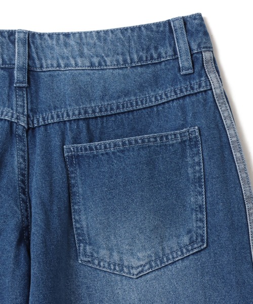 adidas デニムワイドパンツ 32 adidas パンツ DENIM WIDE PANT / アディダス デニム ワイド
