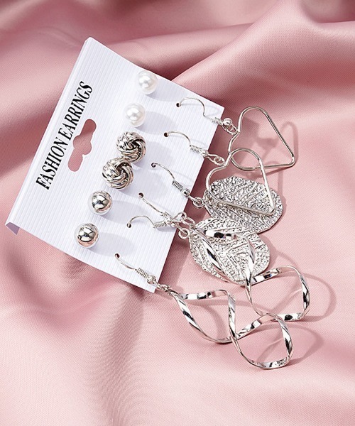 セール】ピアス セット 6点セットピアス（ピアス（両耳用