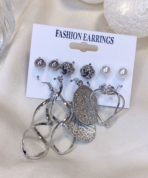 セール】ピアス セット 6点セットピアス（ピアス（両耳用