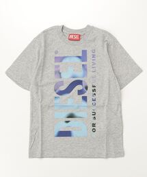 【レア】DIESEL ディーゼル　ロゴトップス　グレー Amazon | [ディーゼル] メンズ ロゴ Tシャツ A035930CATM 2XS グレー