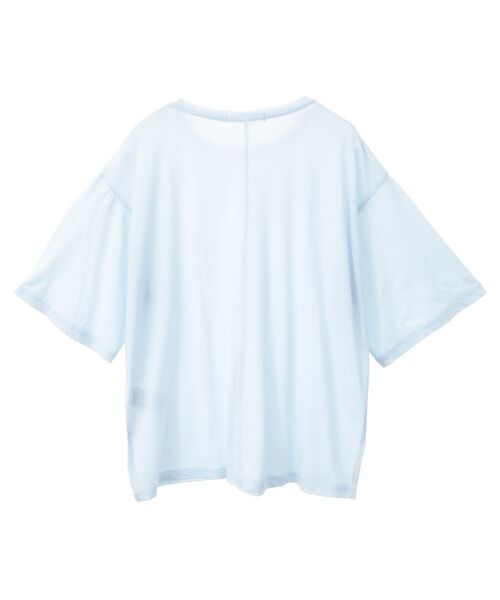 Ameri ロック　シアーTシャツ　美品 Ameri（アメリ）の「BENNETT SHEER TOP（Tシャツ/カットソー