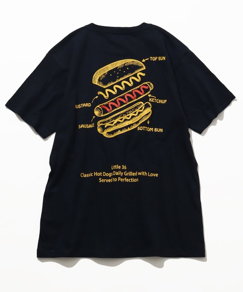 CORPUS SELECT(コーパストーキョー)の「【LITTLE36/リトル36】Graphic Design Tee / グラフィックデザイン半袖Tシャツ(Tシャツ/カットソー・メンズ・グレー系その他/ブラック/ホワイト系その他2/ホワイト/ホワイト系その他/ホワイト系その他3/アクア/ブラウン/ダークグレー/ネイビー・M/L/XL)」の11枚目の写真