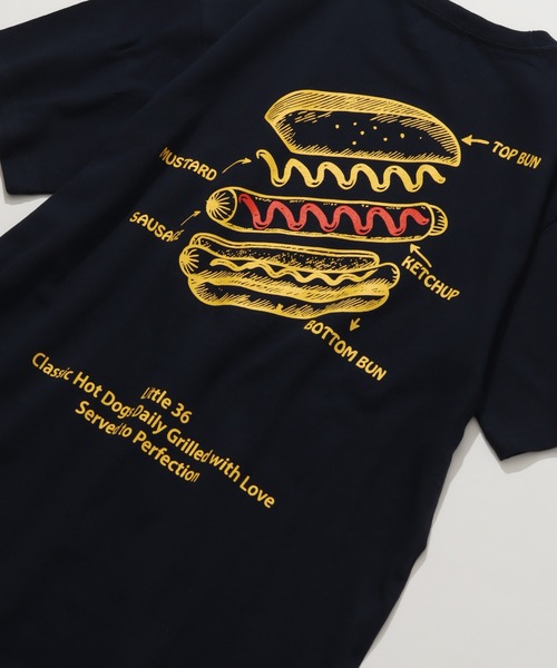 CORPUS SELECT(コーパストーキョー)の「【LITTLE36/リトル36】Graphic Design Tee / グラフィックデザイン半袖Tシャツ(Tシャツ/カットソー・メンズ・グレー系その他/ブラック/ホワイト系その他2/ホワイト/ホワイト系その他/ホワイト系その他3/アクア/ブラウン/ダークグレー/ネイビー・M/L/XL)」の13枚目の写真