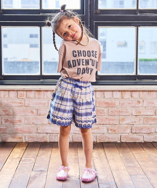 LSP WOW（エルエスピーワオ）の「【LSP WOW!】プリント半袖Tee（Tシャツ/カットソー・キッズ・ラベンダー/イエロー/ベージュ/ネイビー/ピンク/ブルー/アイボリー/ブラック/ライトブルー・80/90/100/110/120/130）」の14枚目の写真