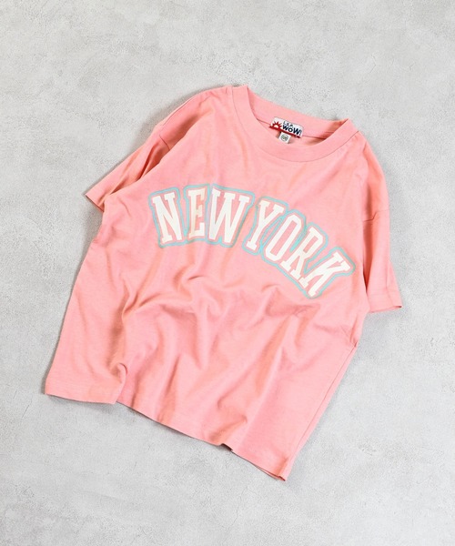 LSP WOW（エルエスピーワオ）の「【LSP WOW!】プリント半袖Tee（Tシャツ/カットソー・キッズ・ラベンダー/イエロー/ベージュ/ネイビー/ピンク/ブルー/アイボリー/ブラック/ライトブルー・80/90/100/110/120/130）」の17枚目の写真