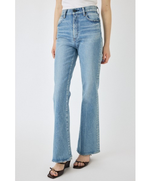 MVS L/BLU FLARE(L)（デニムパンツ）｜MOUSSY（マウジー）の