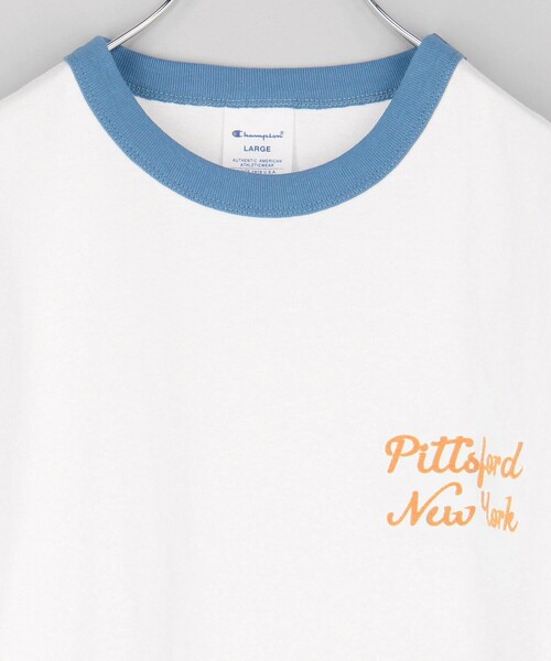 FREAK'S STORE(フリークスストア)の「半袖Tシャツ(Tシャツ/カットソー・レディース・ネイビー・LARGE)」の3枚目の写真