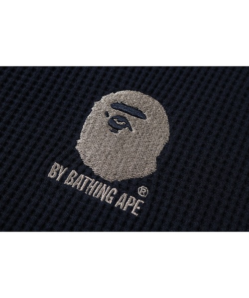 A BATHING APE(アベイシングエイプ)の「PIGMENT DYE THERMAL ZIP HOODIE(パーカー・メンズ・ネイビー/オリーブ・SMALL/MEDIUM/LARGE/X-LARGE/XX-LARGE)」の6枚目の写真