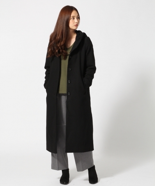 GLOBAL WORK(グローバルワーク)の「キモウウラケVネックプルオーバー長袖/707863(Tシャツ/カットソー・レディース・ネイビー/ワインレッド/オフホワイト/カーキ/ダークグレー/ブラウン・LARGE/SMALL/MEDIUM)」の7枚目の写真