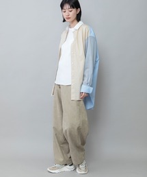 Munich | ブロード×ストライプ×シアーストライプシャツ(シャツ/ブラウス)