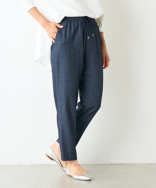 ✳︎美品【BEARDSLEY】デニム風　トラックパンツ　サイズ1 ビアズリー BEARDSLEY デニム風トラックパンツ （indigo