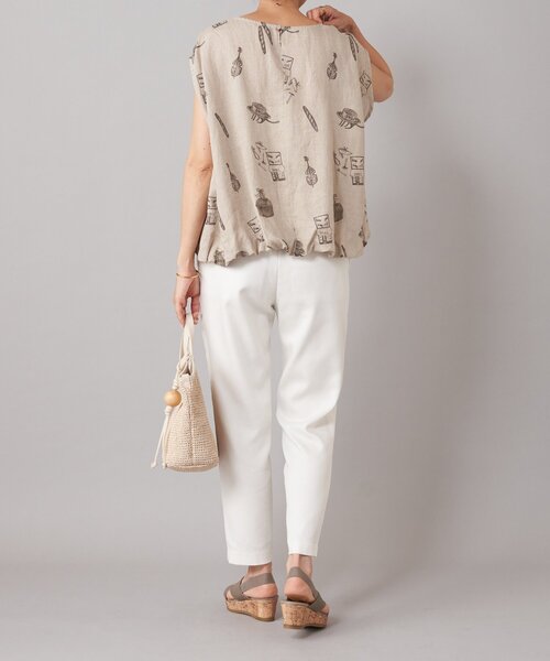 BEARDSLEY(ビアズリー)の「デニム風トラックパンツ(その他パンツ・レディース・インディゴブルー/ホワイト・0/1)」の21枚目の写真