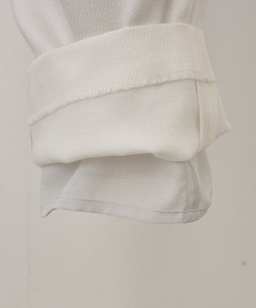 BEARDSLEY(ビアズリー)の「デニム風トラックパンツ(その他パンツ・レディース・インディゴブルー/ホワイト・0/1)」の14枚目の写真