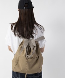 ナップサック×トートバッグ 2WAYデザイン リュックサック