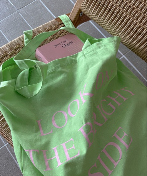 PILIT（ピリット）の「ロゴBIG トートBAG（トートバッグ・レディース・ピンク/グリーン/イエロー/ネイビー・MEDIUM）」の21枚目の写真