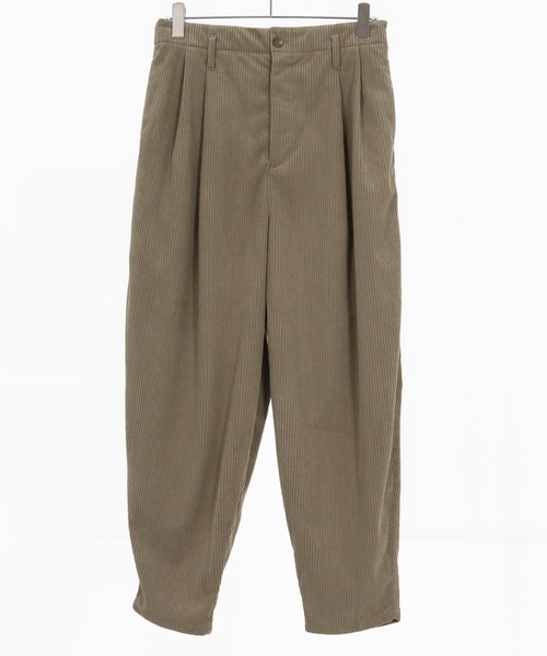 GLIMCLAP（グリムクラップ）の「mp13876-Balloon wide pants-Wide-wale corduroy fabric- バルーンパンツ（その他パンツ・メンズ・チャコール/サンドベージュ/ブラック・S/M/L）」の22枚目の写真