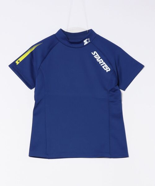 STARTER（スターター）の「【STARTER GOLF】スターターゴルフ AQUATWIST(R)高伸縮ストレッチ カラフルモックネック半袖Tシャツ SG-123005（Tシャツ/カットソー・メンズ・オレンジ/ホワイト/ピンク/ブルー/ブラック/イエロー・M/S/XL/L）」の3枚目の写真