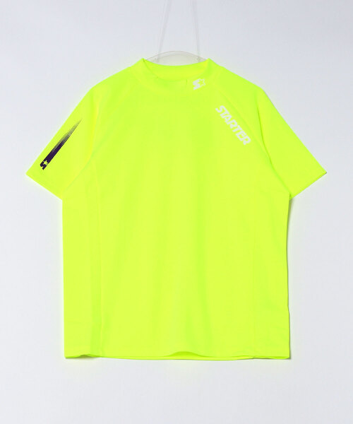 STARTER（スターター）の「【STARTER GOLF】スターターゴルフ AQUATWIST(R)高伸縮ストレッチ カラフルモックネック半袖Tシャツ SG-123005（Tシャツ/カットソー・メンズ・オレンジ/ホワイト/ピンク/ブルー/ブラック/イエロー・M/S/XL/L）」の8枚目の写真