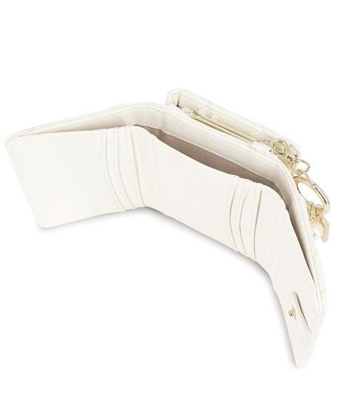 PAUL & JOE ACCESSOIRES(ポールアンドジョーアクセソワ)の「PAUL & JOE ACCESSOIRES (ポール&ジョーアクセソワ)口金ミニ財布 PJA-W1252 キルティング(財布・レディース・ピンク/ブラック/アイボリー・FREE)」の12枚目の写真