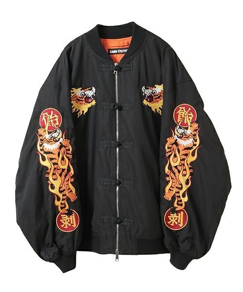 BURNING TIGER CHINA MA-1（MA-1）｜Candy Stripper（キャンディ