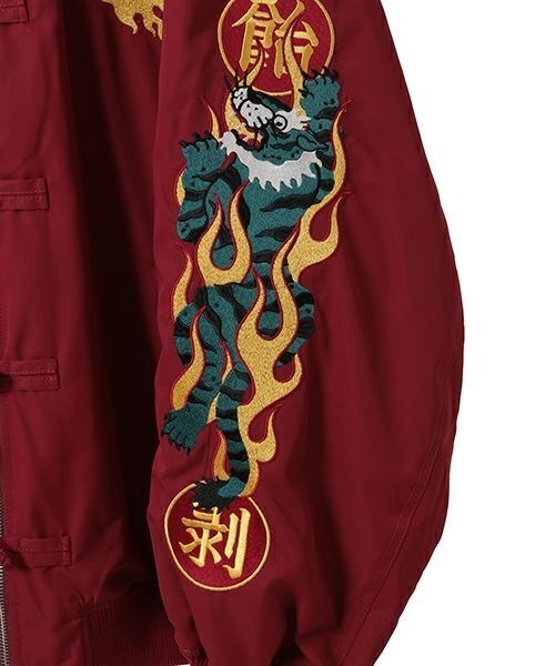 BURNING TIGER CHINA MA-1（MA-1）｜Candy Stripper（キャンディ