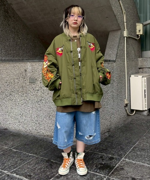 BURNING TIGER CHINA MA-1（MA-1）｜Candy Stripper（キャンディ