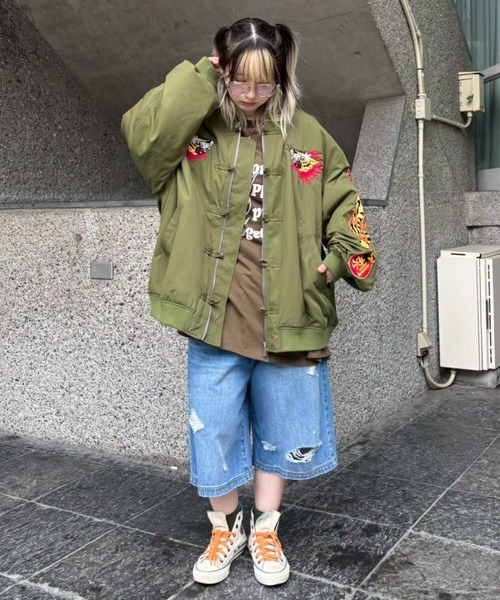 BURNING TIGER CHINA MA-1（MA-1）｜Candy Stripper（キャンディ