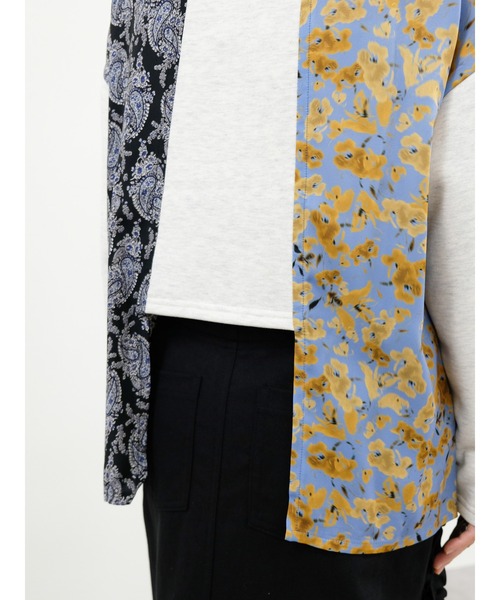 DOLLUPOOPS（ドールアップウップス）の「異素材切替スウェットトップス（スウェット・レディース・グレー/ライトグレー/アイボリー・38）」の21枚目の写真