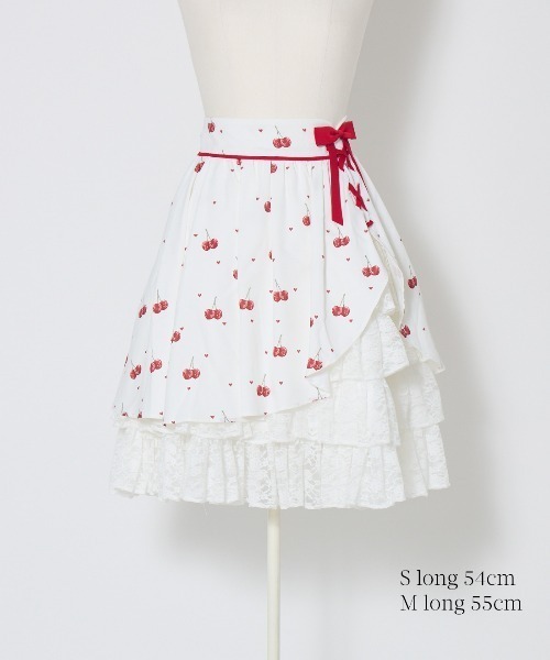 mellfy memory メルフィーメモリー スカート Sweet cherry lace frill スカート（スカート）｜mellfy memory