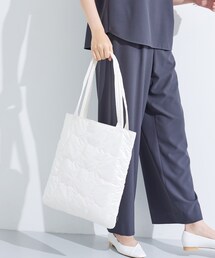 INDIVI | 【A4サイズ対応】シャイニーキルトトート(トートバッグ)