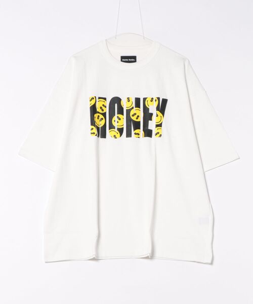 DANKE SCHON(ダンケシェーン)の「【WEB&DEPOT限定】DankeSchon/ダンケシェーン/半袖TEE MONEY(Tシャツ/カットソー・メンズ・ホワイト/レッド/ブラック・M/L/S)」の2枚目の写真